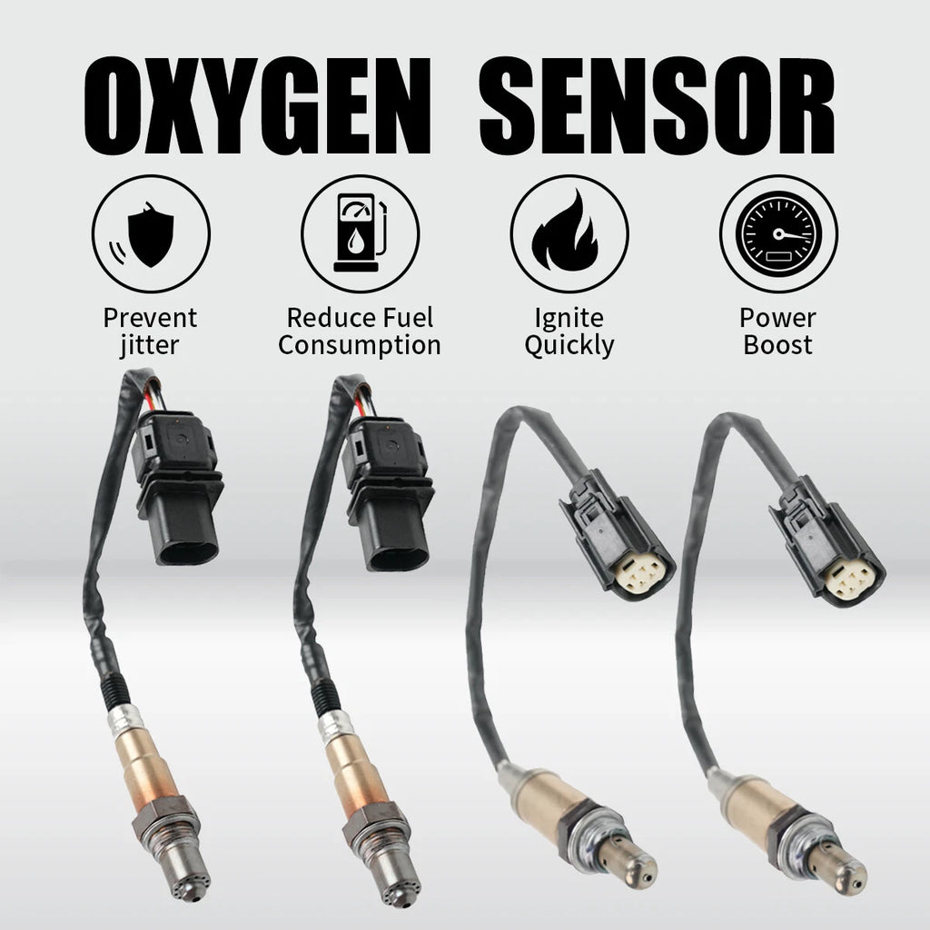 Set of 4 Oxygen O2 Sensors for Ford F-250 F-350 2012–2020 6.2L V8