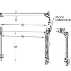 Replacement A/C Condenser Repair Part for Ford Crown Victoria (2003–2005)