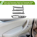 Door Panel Handle Pull Trim Cover for BMW X5 E70 Gray (2007-2013)