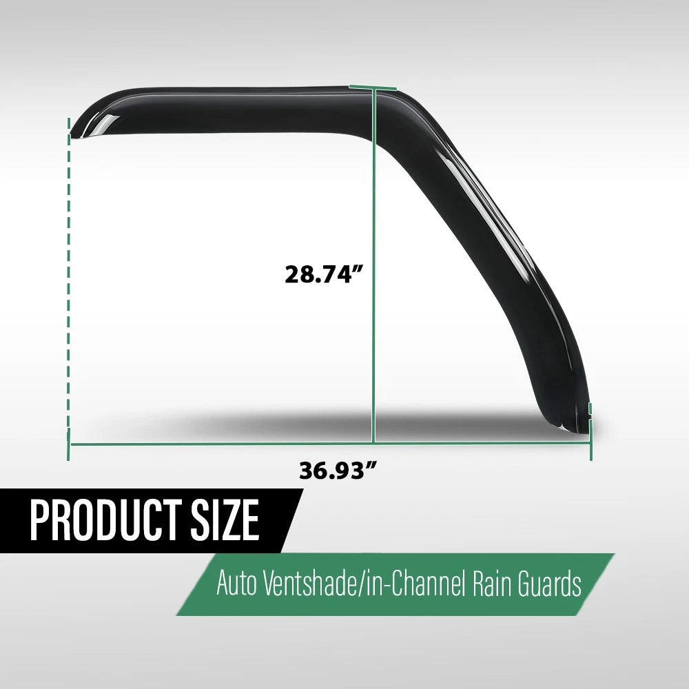 Rain Guards for Freightliner Cascadia (2007–2017) Window Visors Deflectors