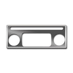 2pc Polished Stainless Steel A/C Plate with Ring for Hummer H2 (2003–2007)