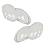 1 Pair Clear Front Headlight Lens Cover for Mercedes-Benz SL500 (2003–2008)