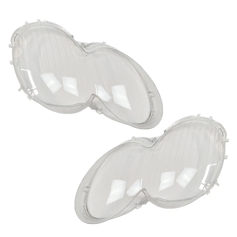 1 Pair Clear Front Headlight Lens Cover for Mercedes-Benz SL500 (2003–2008)