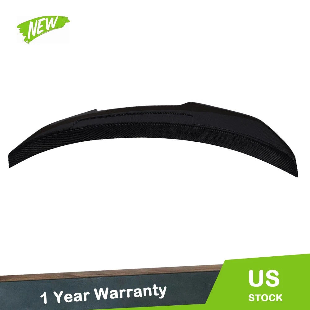Trunk Spoiler for BMW F32 428 430 435 440 (2014–2020) Black
