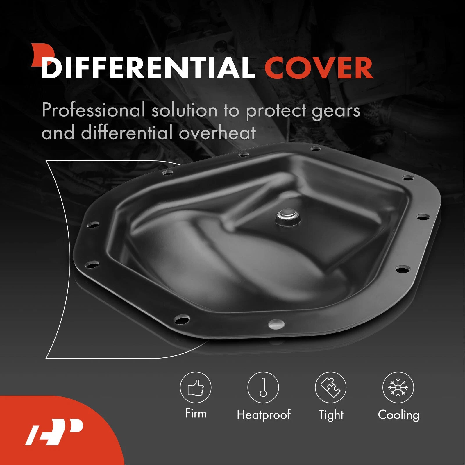 Rear Differential Cover for Ford E-150, E-350 (1992-2014)