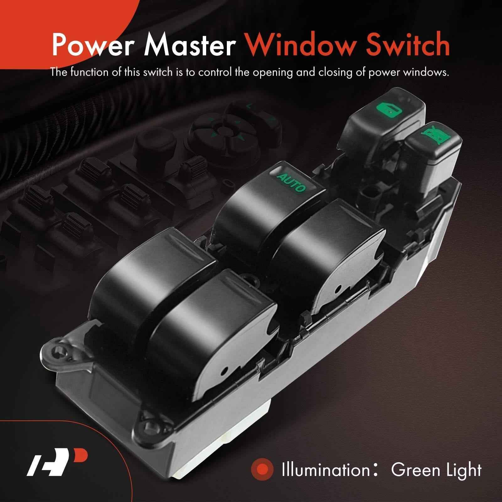 Front Left Power Window Switch for Toyota Land Cruiser (1998-2002)