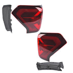 Set of 2 Rear Brake Lamps for Ford Expedition (2022–2024) Black LED
