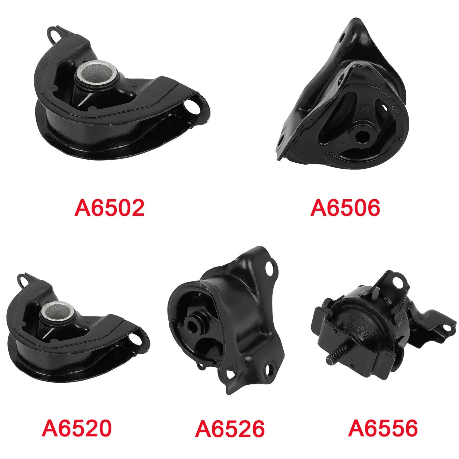 5Pcs Engine Motor Mount for Honda Civic 1.6L (1996–2000)