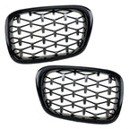 2 x Diamond Style Front Grille for BMW E39 5 Series M5 (1997-2003)