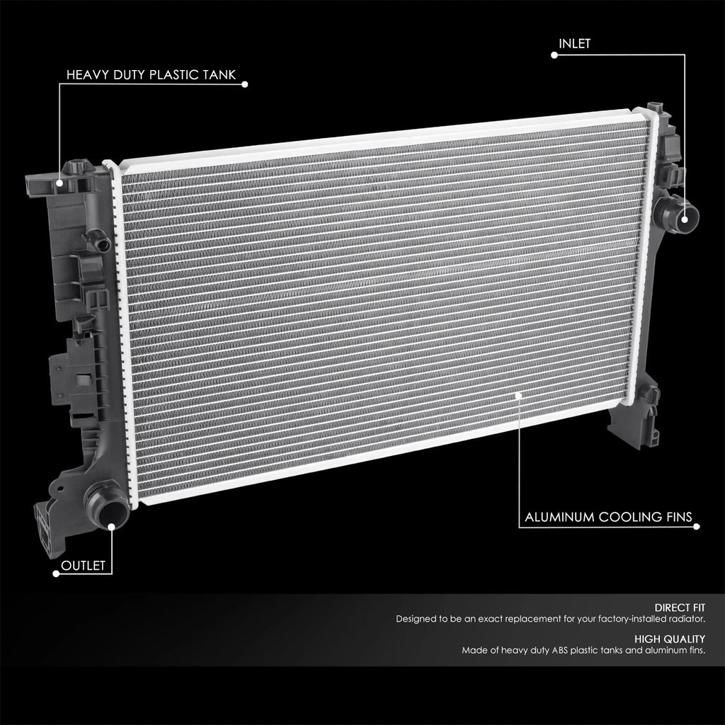 Aluminum Cooling Radiator DPI 13699 for Volvo XC90 (2016–2021) Turbo Models