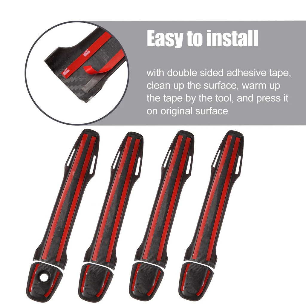 Set of 4 Exterior Door Handle Covers for Subaru Outback Legacy WRX Forester (2015–2022)