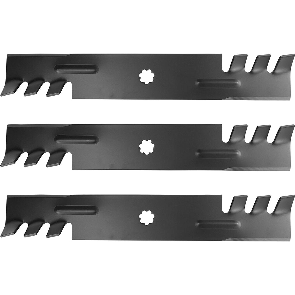 3 Deck Blades for John Deere LA145 LA155 LA165 X140 X165 Z245 Z25 (2004–2016)