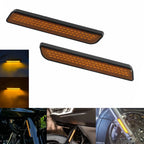 Front Fork Turn Signal Lights for Harley Street Glide Road Glide (2023-2025)