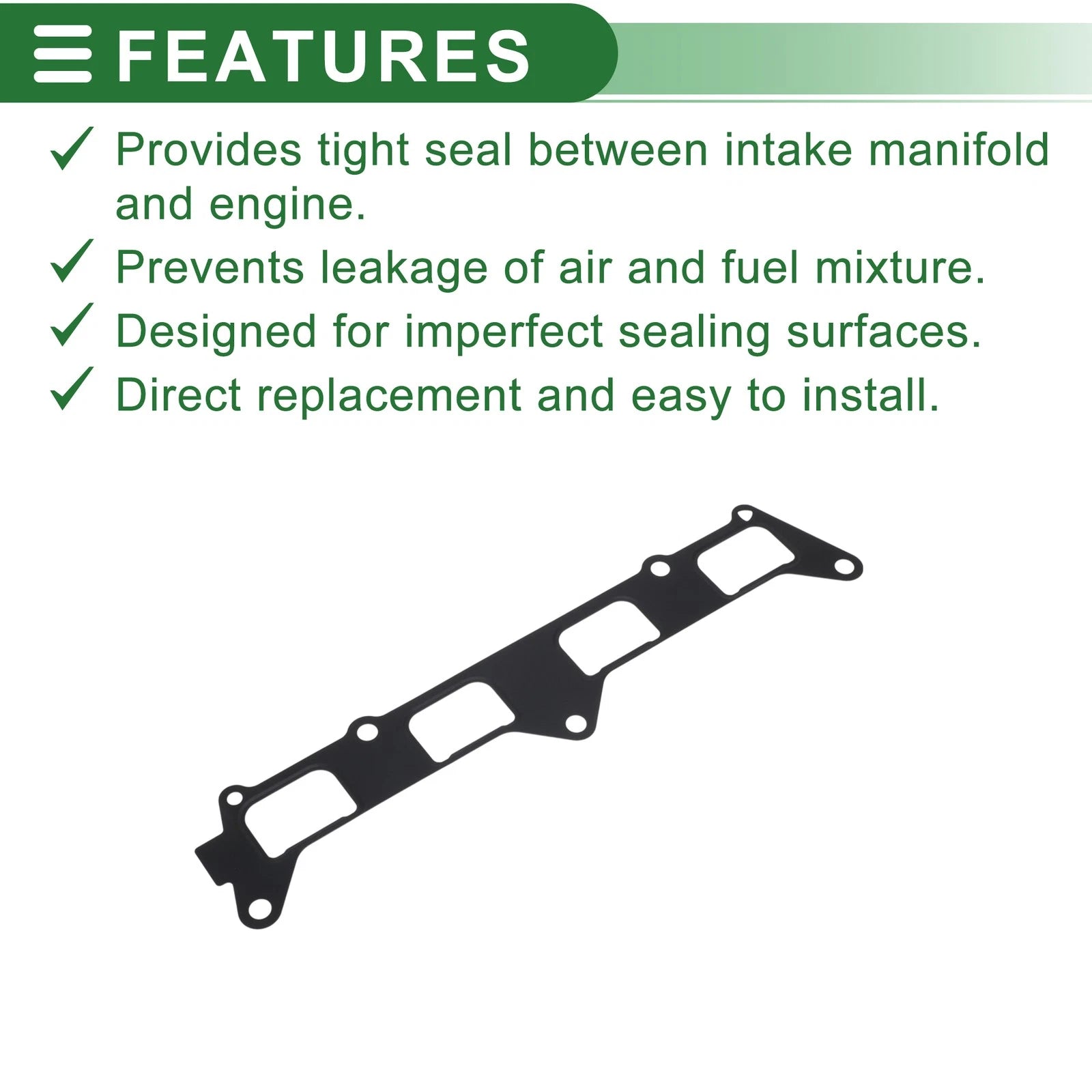 Engine Intake Manifold Gasket for Volkswagen Passat (2007–2010) No. 036129717L