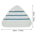 Pack of 5 Microfiber Pads for True and Tidy STM500, STM700A