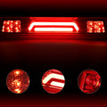 2X 2-Row LED Bar 3rd Tail Brake Light for Colorado/Canyon (2015–2018)
