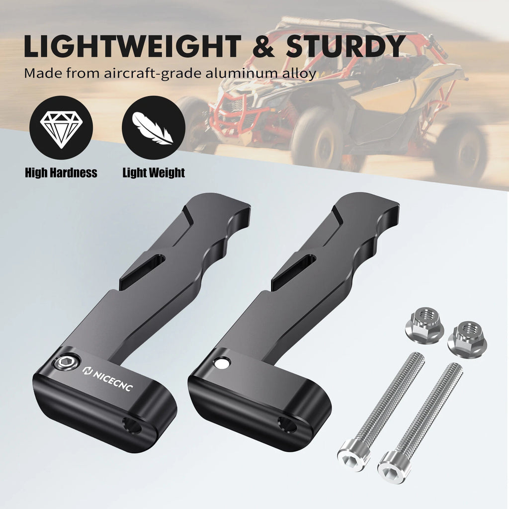 2X Door Latches Handle Set for Can-Am Maverick X3 RR R Turbo