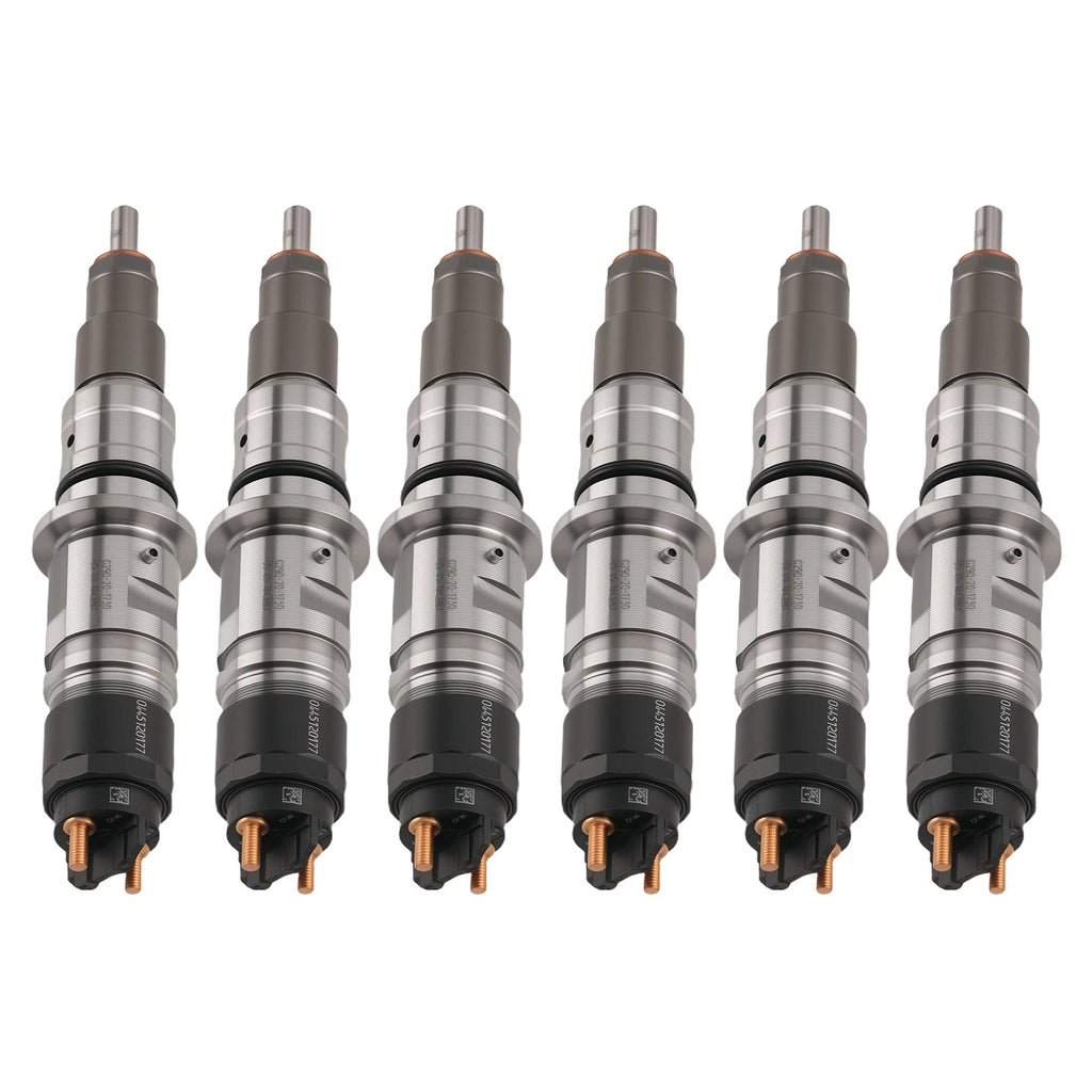 6X Diesel Fuel Injectors for Cummins QSB 4.5L 6.7L (2007–2021)