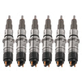 6X Diesel Fuel Injectors for Cummins QSB 4.5L 6.7L (2007–2021)