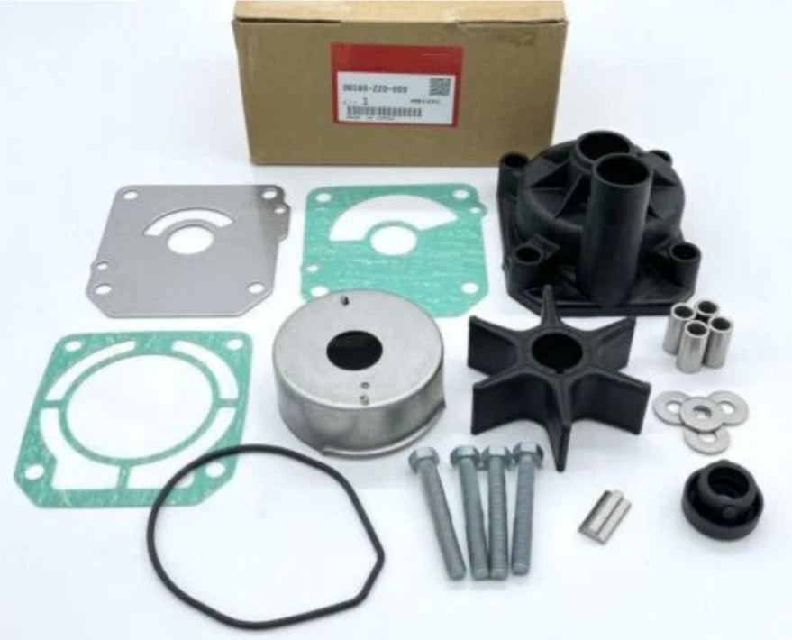 Complete Water Pump Rebuild Kit for Honda 75/90hp BF75D/BF90D (1990–2001) Replaces 06193-ZZ0-000