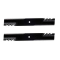 2X Heavy Duty Toothed Mower Blade for Snapper (Replaces 1-7037)