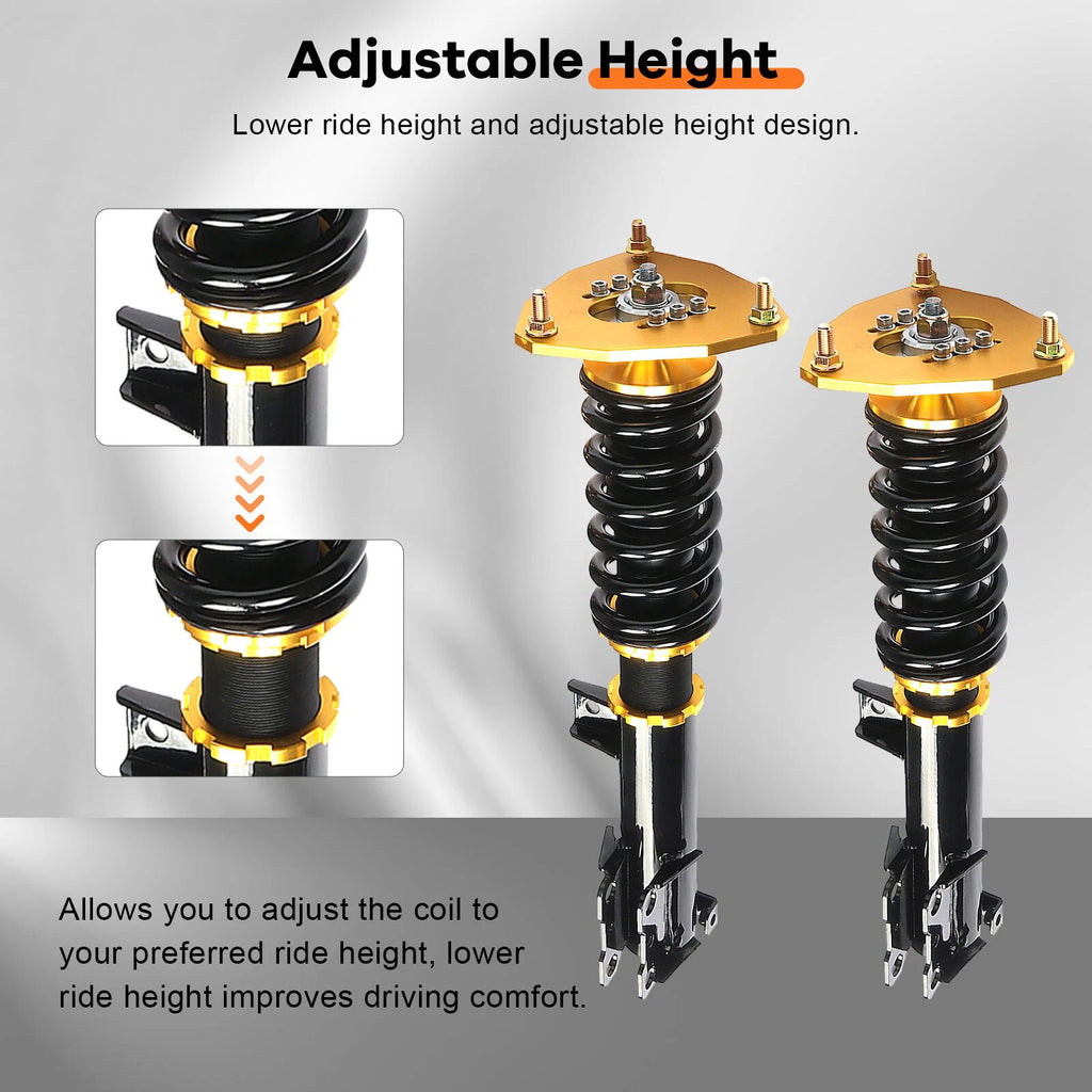 Coilovers for Mitsubishi Eclipse (2000-2005) Adjustable Height Suspension