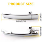 Exterior Door Handle Set for Nissan Rogue (2008–2013)