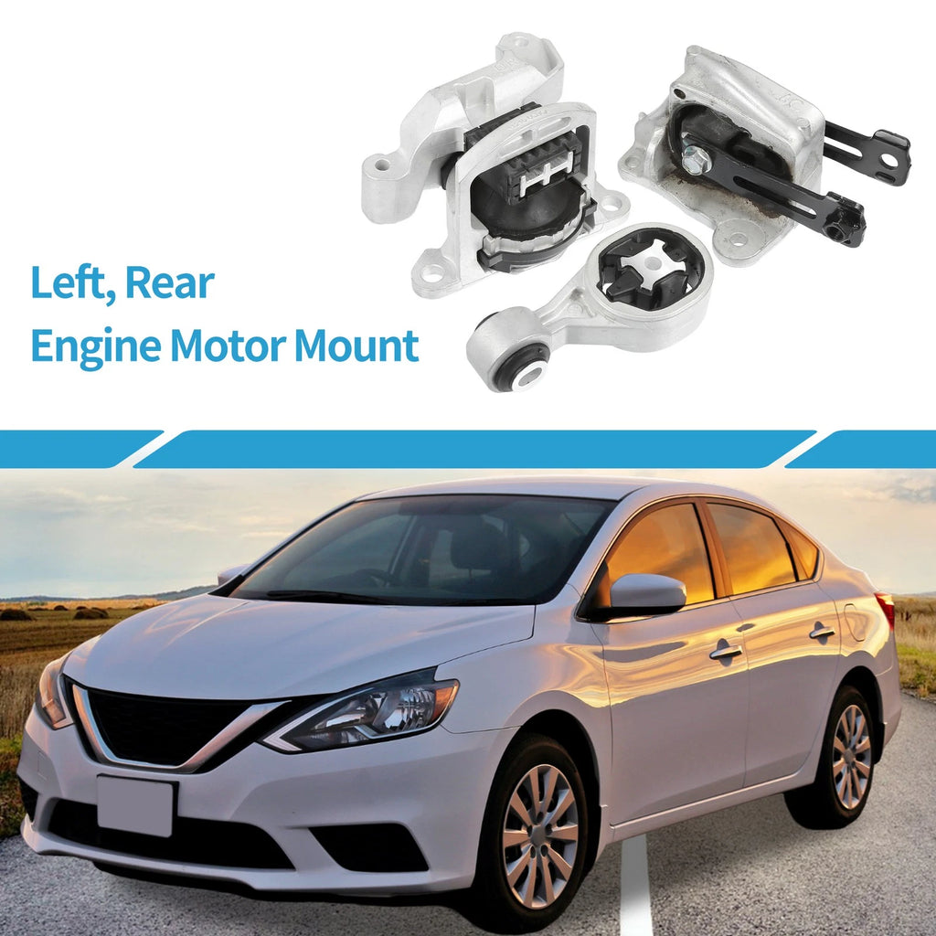 Engine Motor Trans Mount Set for Nissan Altima 2.5L (2019–2023)
