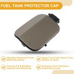 Fuel Tank Door Caps for Volkswagen Passat (2011–2018) Gold Tone