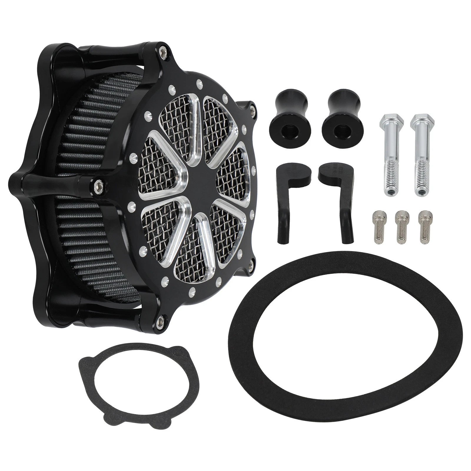 Air Filter Cleaner for Harley Softail Dyna (2000–2017) Aluminum