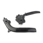 Black Plastic Frame Guards for KTM SX SXF EXC 125 250 350 450 (2016-2018)