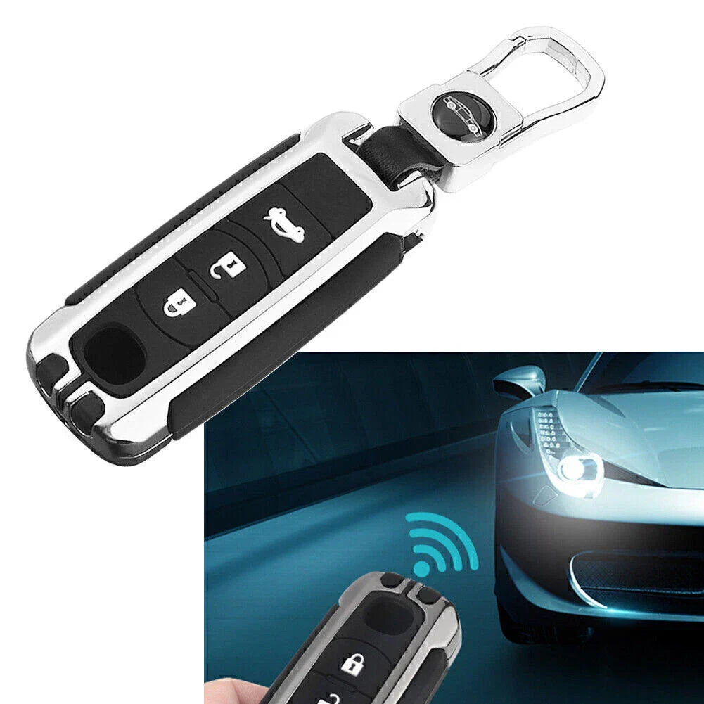 Sealed Key Fob Case Cover for Mazda3, CX-5, CX-30 (2014-2023)