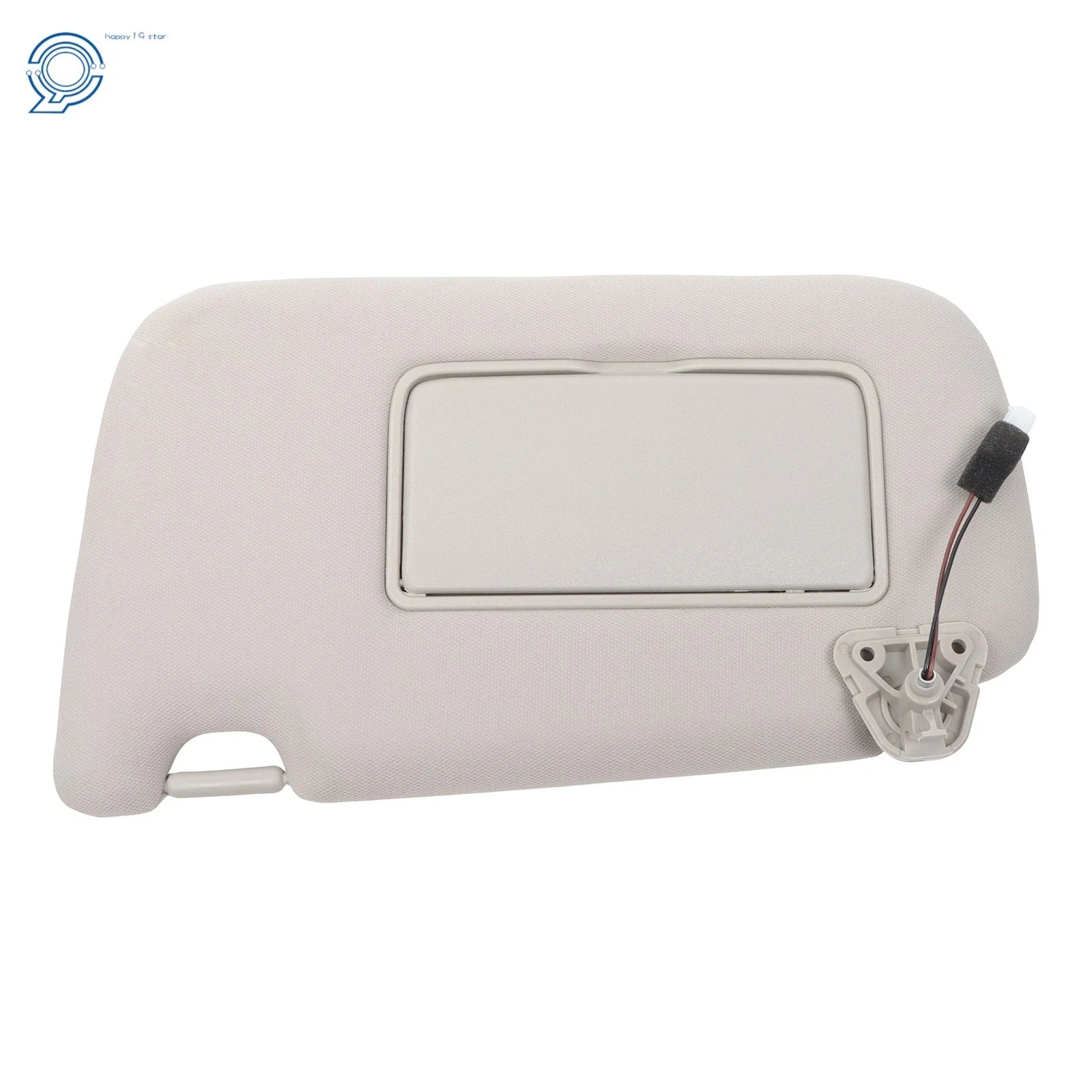 Driver Sun Visors for Nissan Sentra (2013-2019) with Vanity Mirror, Light Gray