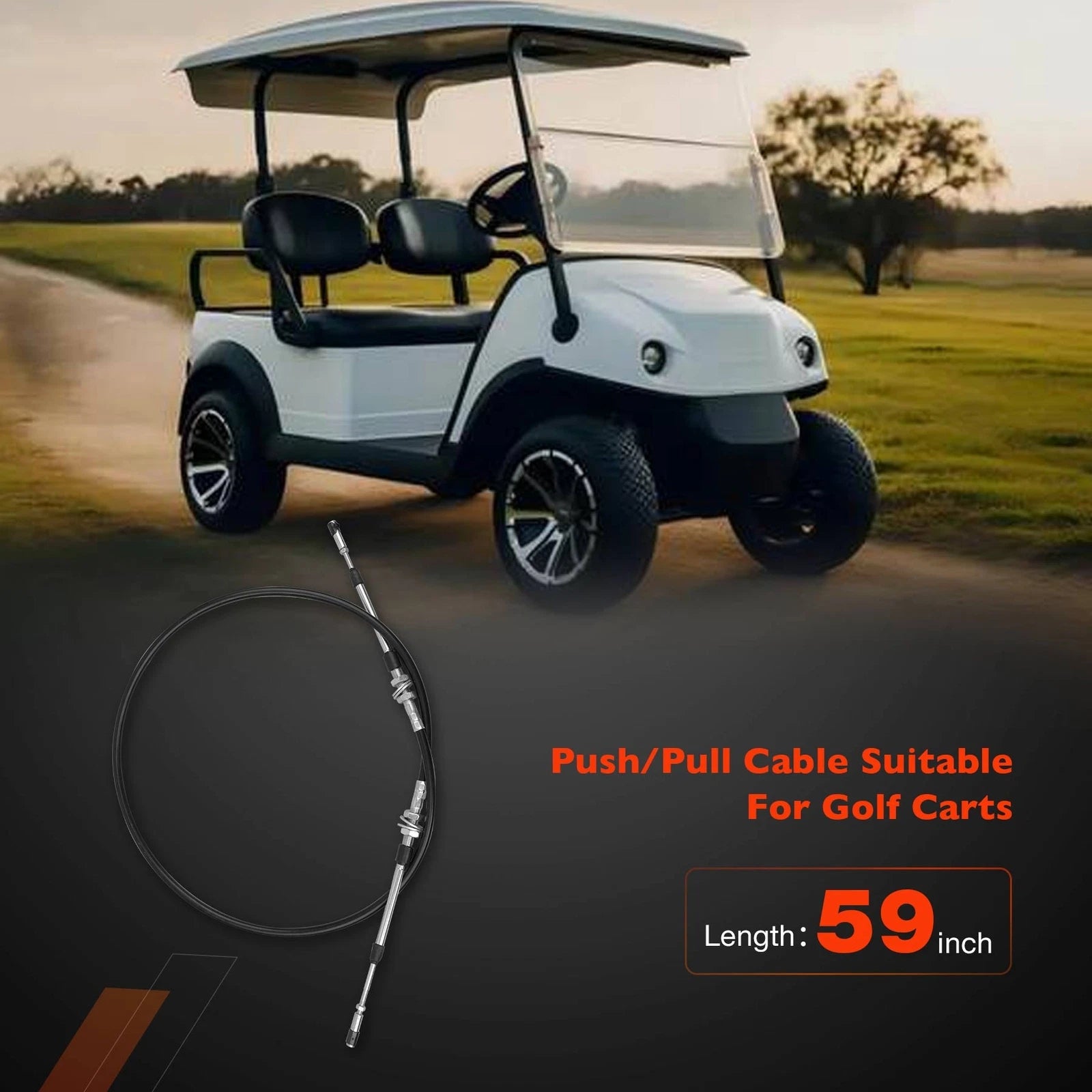 Forward Reverse Shift Cable for EZGO RXV Golf Carts (2008-2022)