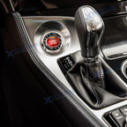 Carbon Fiber Engine Start Stop Button & Ring Covers for Infiniti Q50 Q60 (2015-2023)
