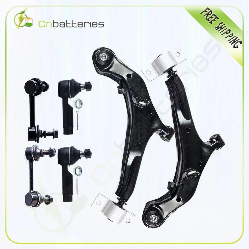 Set of 6 Front Lower RH & LH Suspension Kits for Nissan Maxima, Infiniti i30, i35