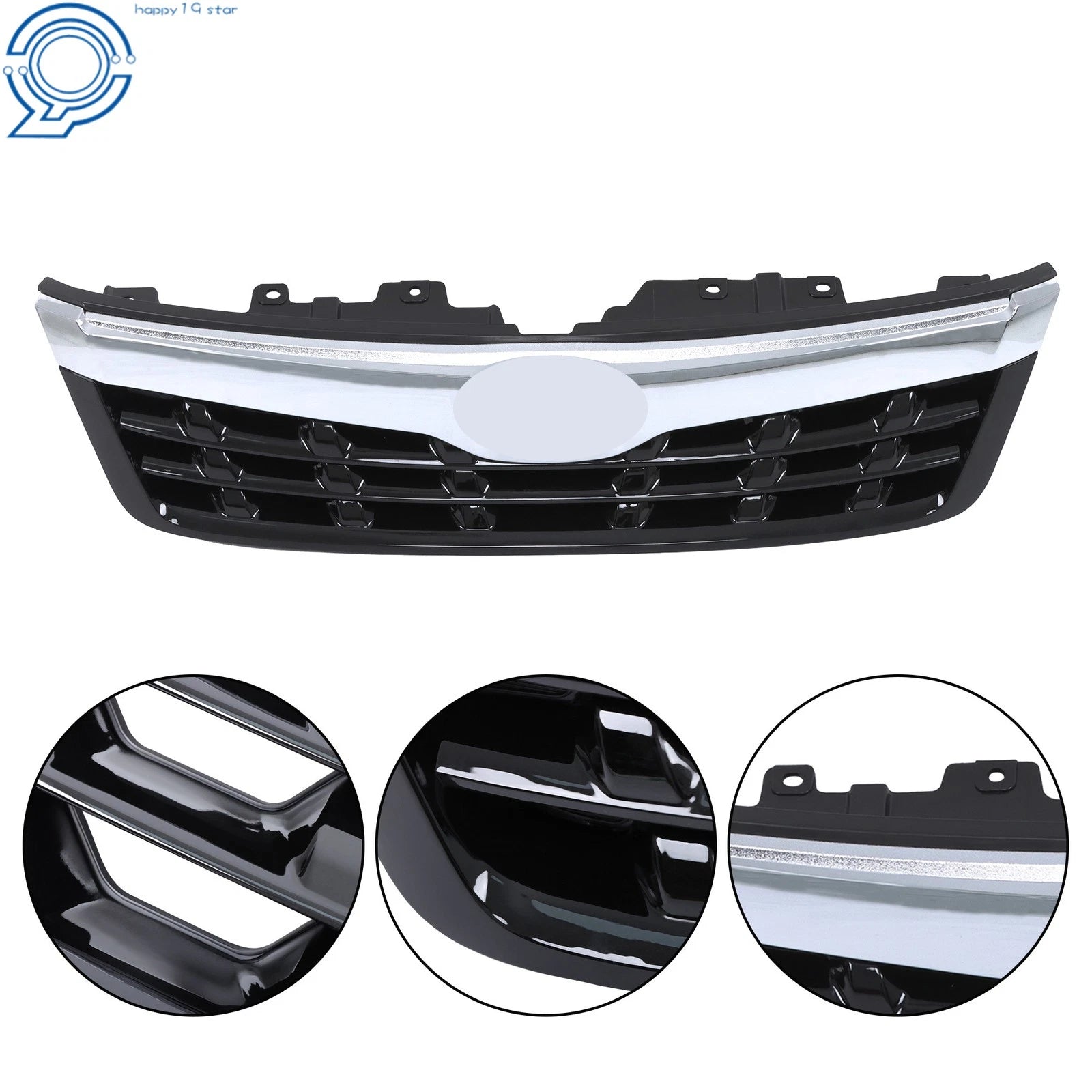 Chrome Front Grille Assembly for Subaru Forester (2011–2013)
