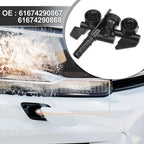 1 Pair Headlight Washer Nozzle for BMW 330xi (2001–2005)