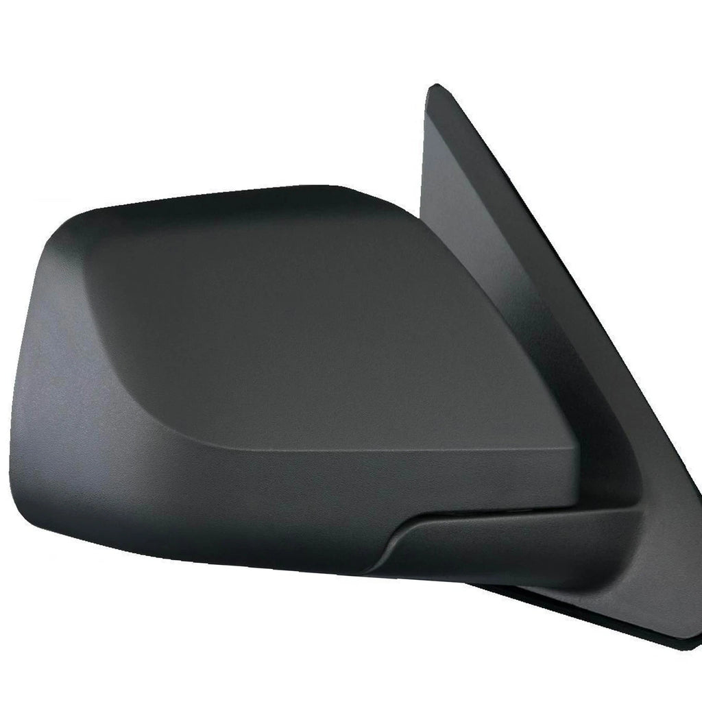 Passenger Power Door Mirror Replacement Textured w Integrated Spotter for Ford