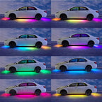 LED Underglow Double Row Strip Lights for Car (RGB)