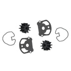 2X Water Pump Impeller & Gasket for OMC Cobra Stern Drive (Replace 983895 911702)