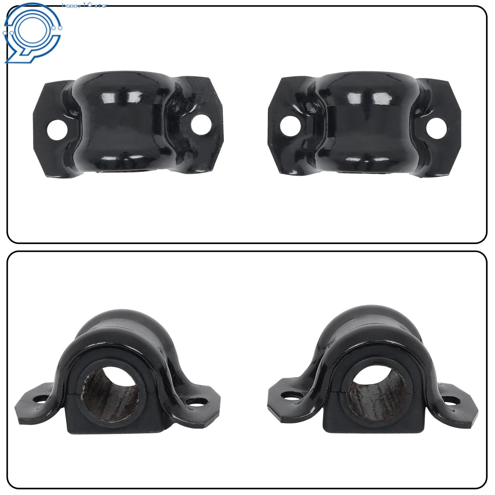 Front Suspension Sway Bar with Bushing Kit for Jeep Wrangler (2007–2017)
