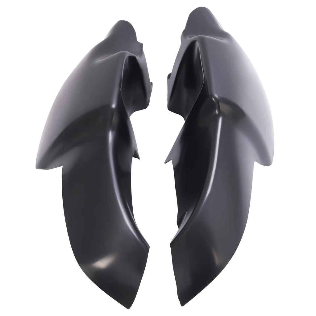 Lower Side Leg Fairings for Harley Dyna FXR (Unpainted)