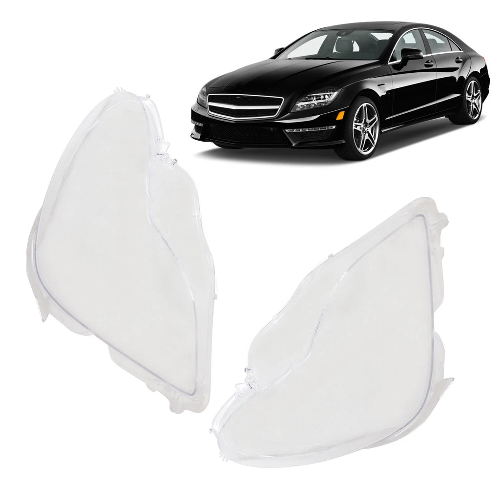 Headlight Lens Cover for Mercedes W219 CLS350 CLS500 CLS550 (2006–2011)