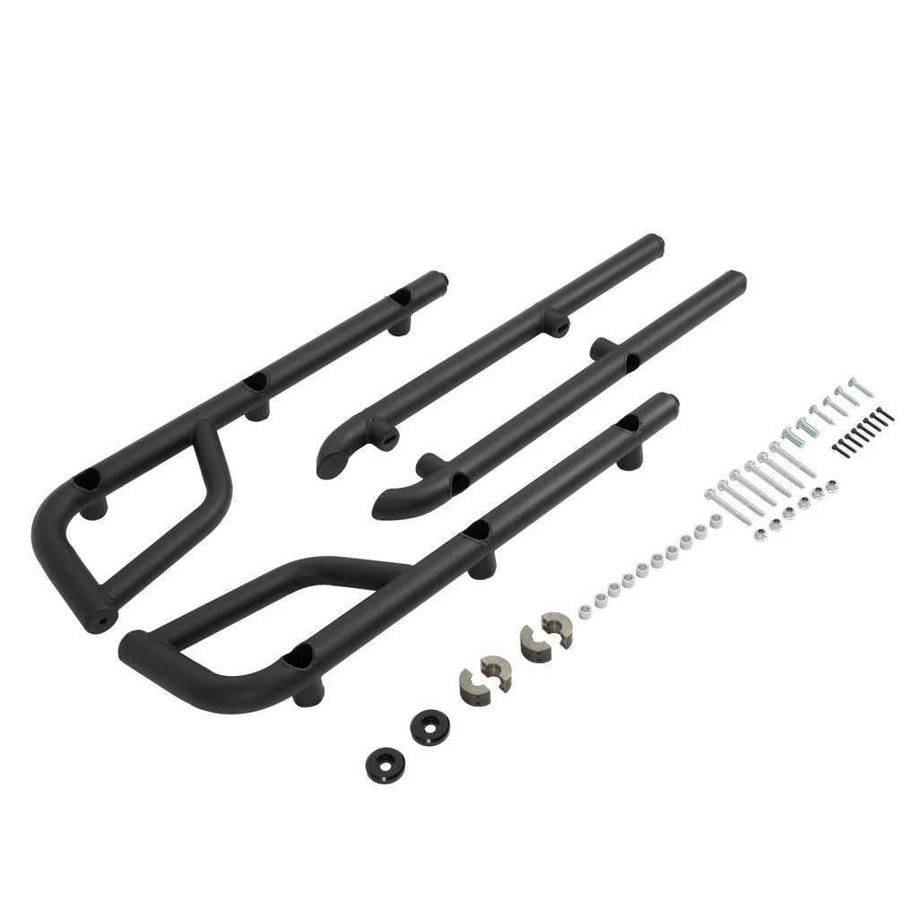 Set of 2 Powder Coated Steel Nerf Bars for Kawasaki Mule Pro-FXT (2015–2023)