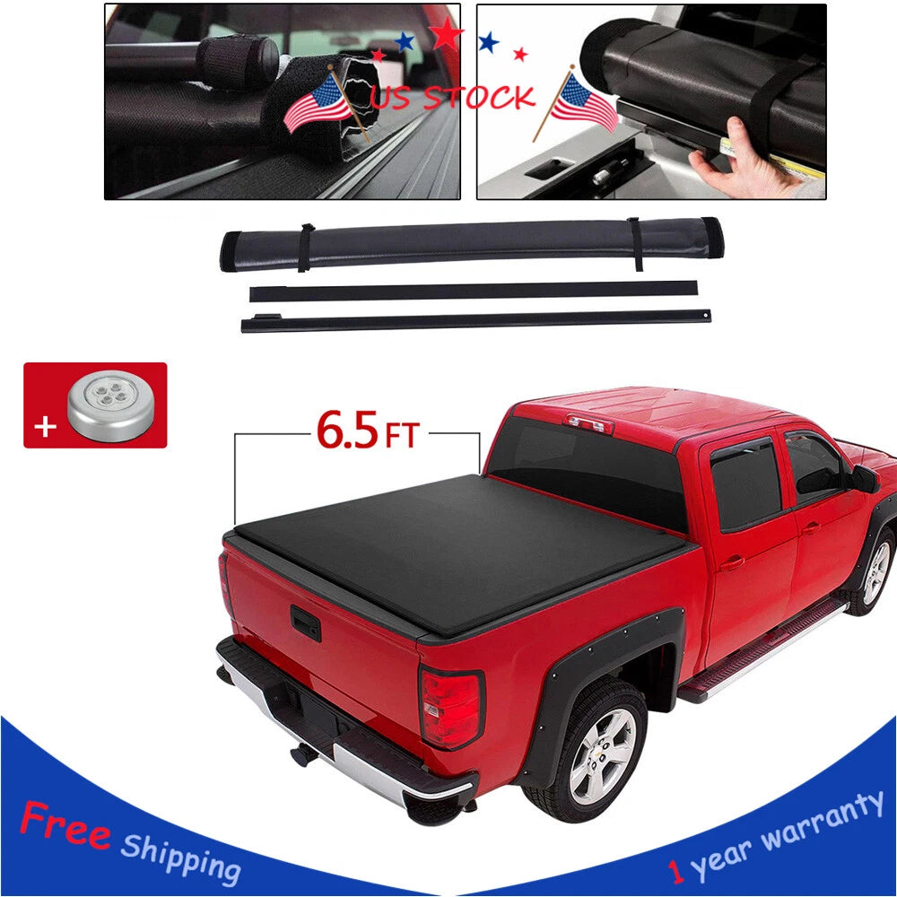 Tonneau Cover for Dodge Ram (1994–2002) - 6.5 Ft Bed Roll Up Vinyl