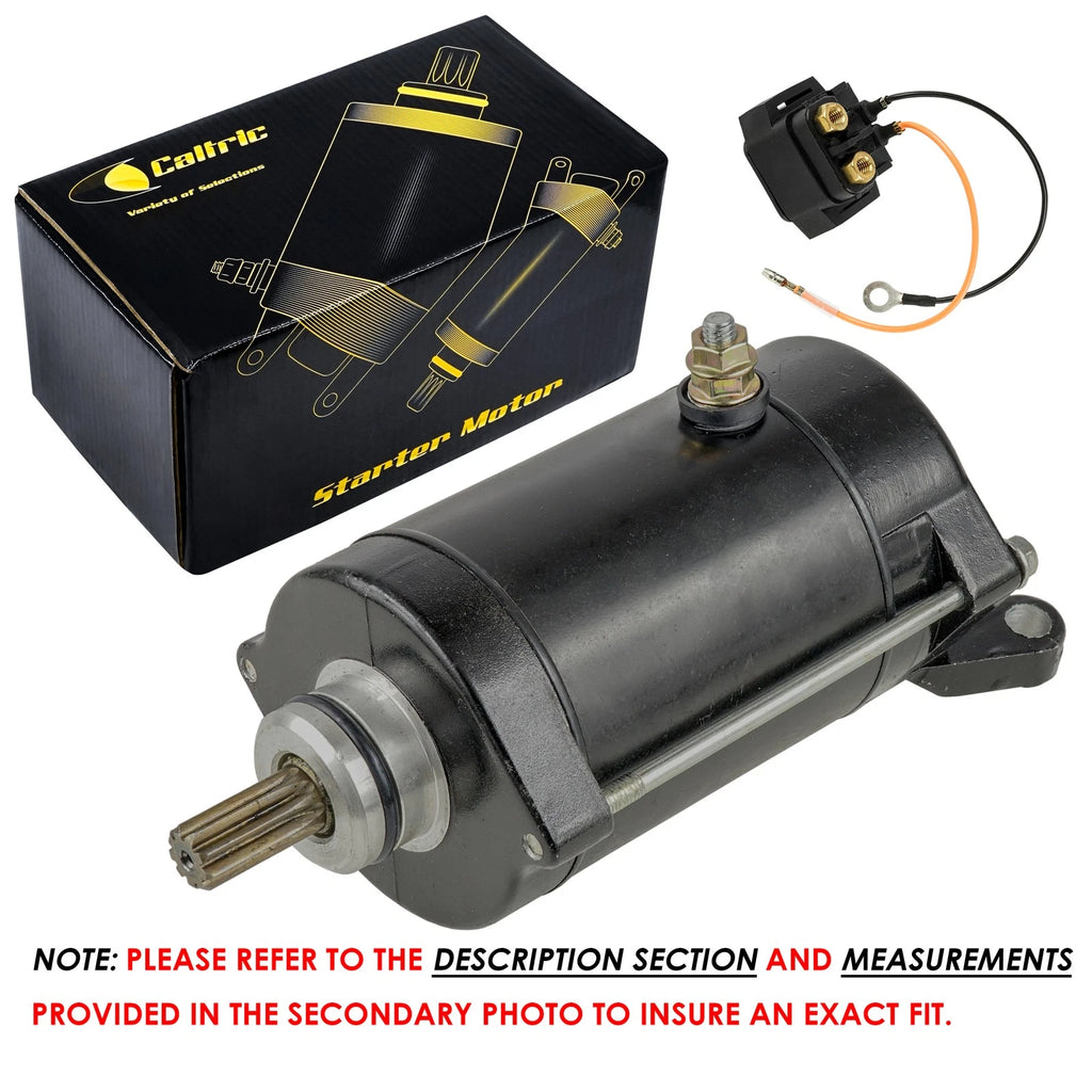 Starter & Solenoid Relay for Yamaha GP800 Waverunner (2002–2005)
