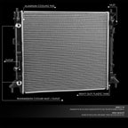 OE Style Aluminum Core Radiator for Chevrolet Camaro 3.6L 6.2L (2016–2021) DPI 13598