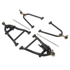 Adjustable Black Front A-Arm Set +2 for Honda Sportrax 450 TRX450R TRX450ER