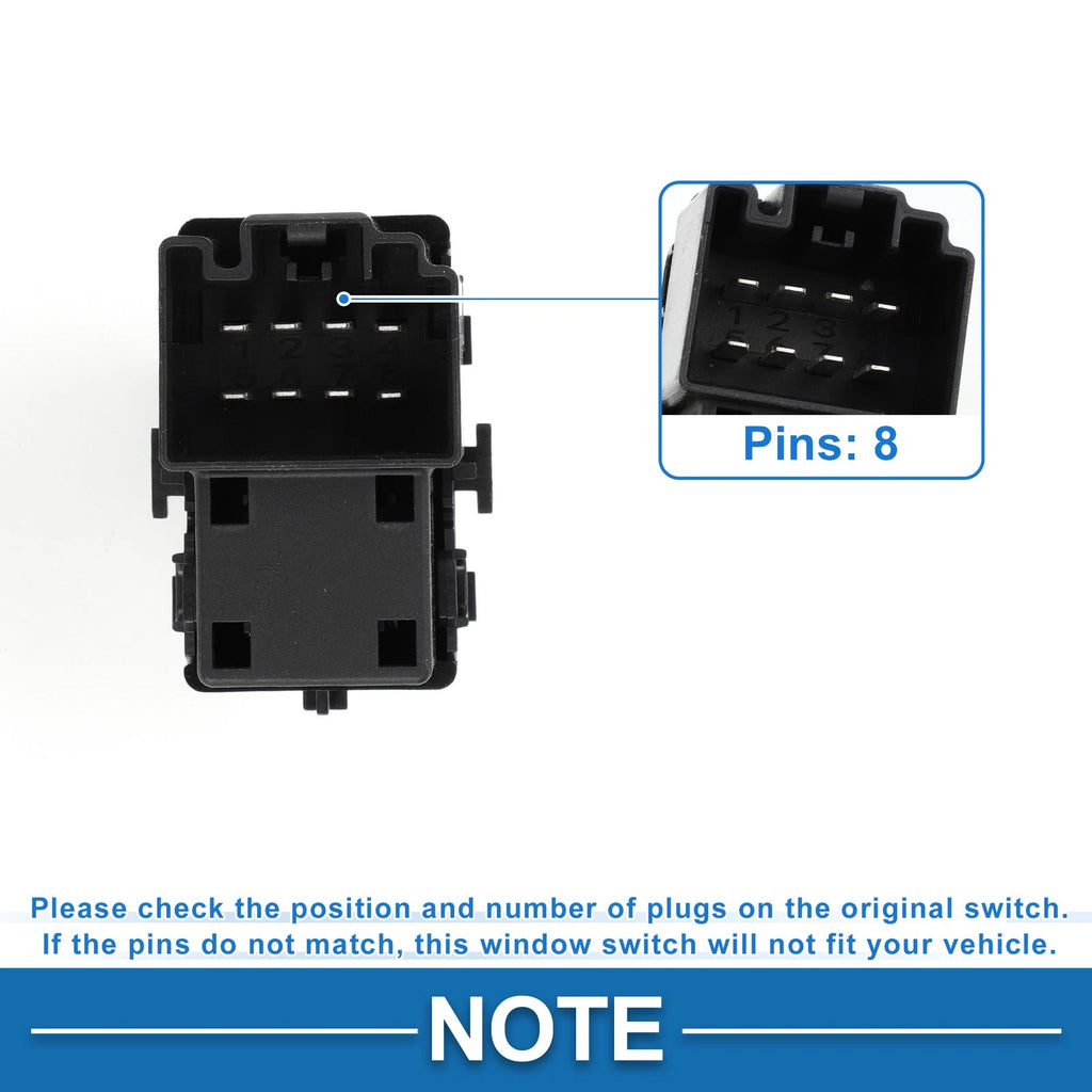 Rear Power Window Switch for Ford Edge, Expedition, F-150 (2015–2023) No.FL3Z14529AB